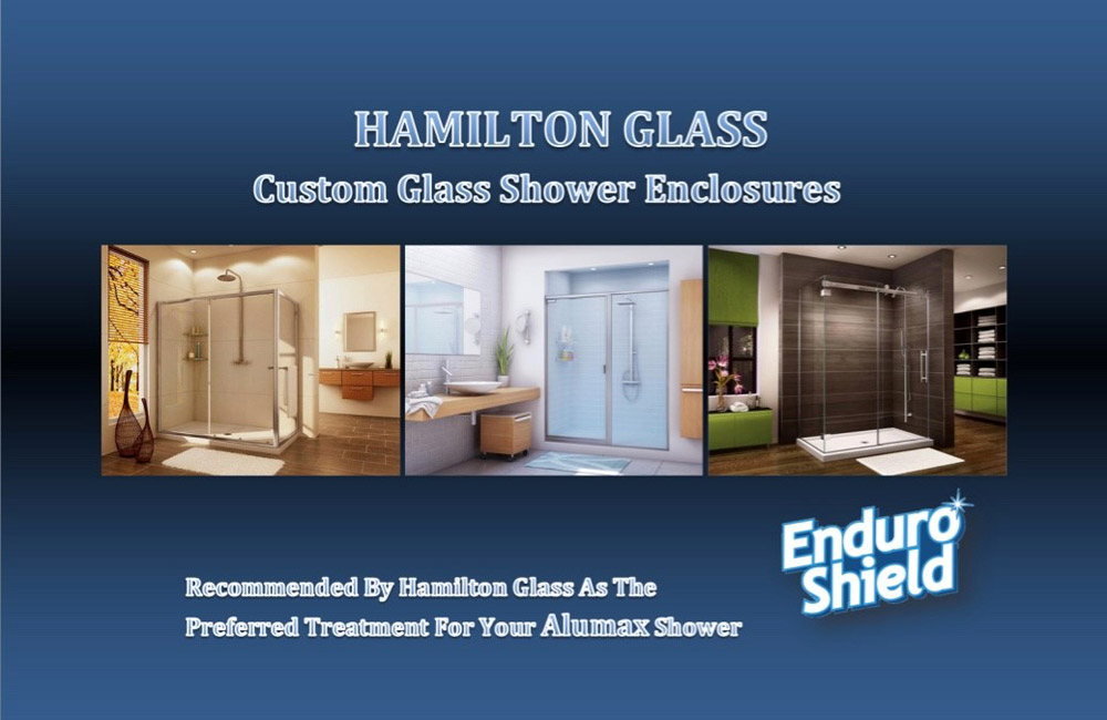 Glass shower enclosures
